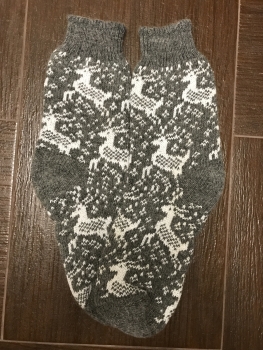 Herren-Kuschelsocken aus Schafwolle SM028