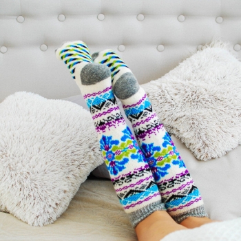 Kniestrümpfe aus Schafwolle KS16