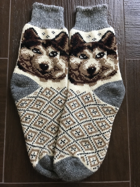 Herren-Kuschelsocken aus Schafwolle SM31
