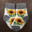 Baby Kuschelsocken aus Schafwolle CZ01