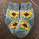 Baby Kuschelsocken aus Schafwolle CZ02