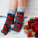 Kuschelsocken aus Schafwolle S10