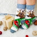 Kuschelsocken aus Schafwolle S21