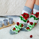 Kuschelsocken aus Schafwolle S22