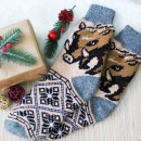 Herren-Kuschelsocken aus Schafwolle SK012